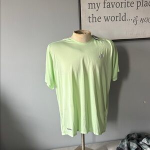 adidas Men's Mint Green Short Sleeve Tee